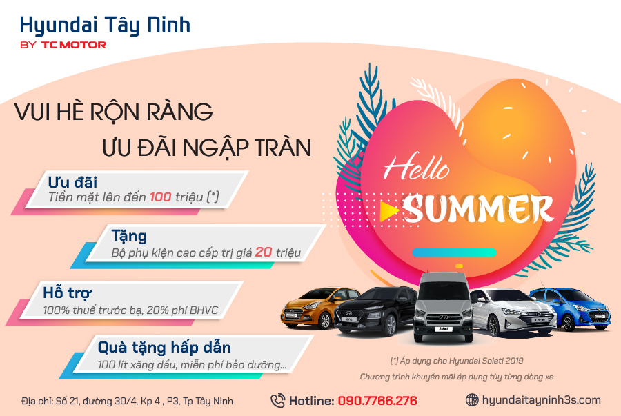 VUI HÈ RỘN RÀNG - ƯU ĐÃI NGẬP TRÀN